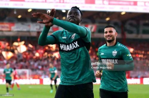 RDC-Léopards : Silas Katompa participe au succès de Stuttgart