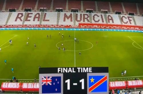 Football : La RDC et la Nouvelle-Zélande se respectent