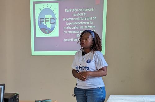 Participation des femmes au processus électoral en RDC : Le FFC met en évidence les défis et les recommandations pour son inclusion politique