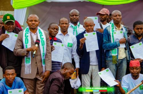 Beni : ACDIP parti cher à Jonas Kasimba accueille plus de 500 nouveaux adhérants à Kasindi, dont 6 grands notables du milieu