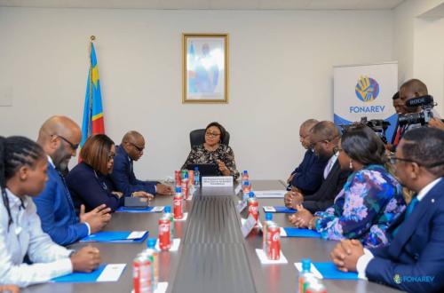 JI pour l'élimination de la violence sexuelle en temps de conflits : Denise Nyakeru Tshisekedi visite au FONAREV