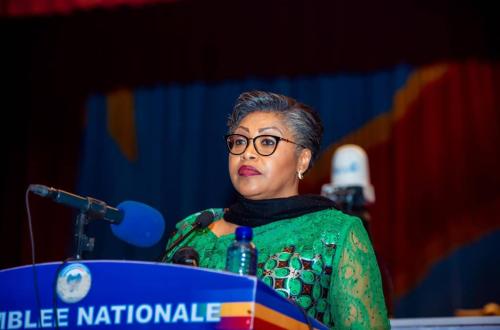Agression de la RDC par le Rwanda : « Rien ni personne ne doit nous faire reculer ni nous faire trembler » (Judith Suminwa)