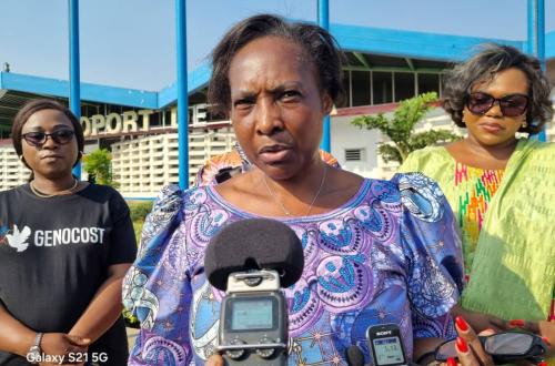 La ministre des droits humains séjourne au Nord-Kivu pour faire l'état de lieux sur la situation des déplacés internes et des prisonniers