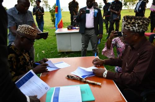 Les communautés Hutu et Nande se réconcilient après un conflit