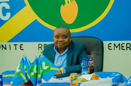 Le Président a.i du parti politique BUREC Jean-Marie Kasereka Katokolyo a tenu une réunion avec les membres du Secrétariat Politique National à Kinshasa