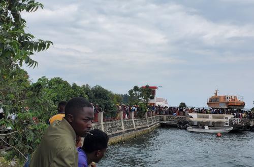 Le bateau merdi transportant des vivres et des passagers a chaviré ce jeudi 03 octobre 2024 dans la matinée