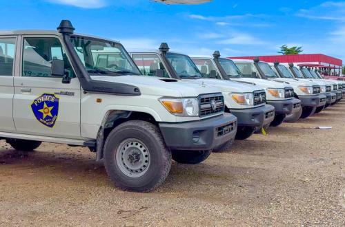 4 provinces de la Grande Orientale dotées de 63 pick-up Toyota Land Cruiser