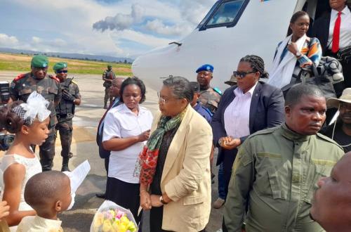 Évaluation de l'état de siège en Ituri, « Nous allons faire les recommandations au chef de l'État » (Judith Suminwa)