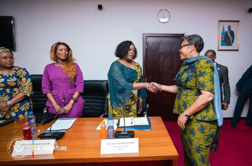 Judith Suminwa attendu Azerbaïdjan pour la cause de la RDC