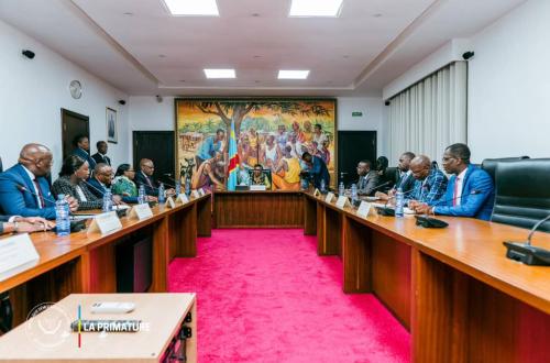 Tête-à-tête entre Judith Suminwa et la délégation de l'ABC autour de la deuxième phase de financement du manque à gagner dans le secteur pétrolier