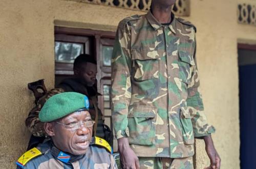 Un élément RDF capturé par les FARDC à Walikale présenté à la presse