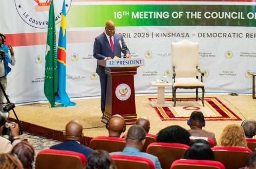 « Depuis mon arrivée..., j'ai fait de l'intégration économique continentale et régionale, une priorité stratégique » (F. Tshisekedi)