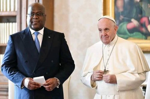 Félix Tshisekedi à Rome pour les funérailles du pape François