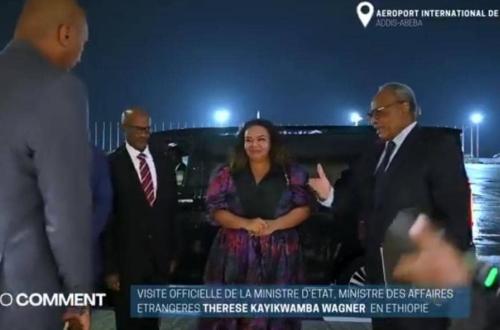 Thérèse Kayikwamba Wagner en visite officielle à Addis-Abeba pour renforcer les liens RDC-Éthiopie