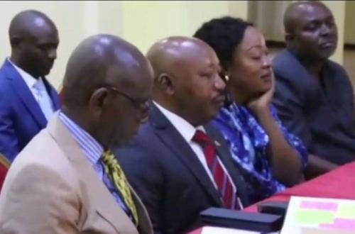 Installation solennelle du nouveau gouvernement provincial et du cabinet du gouverneur