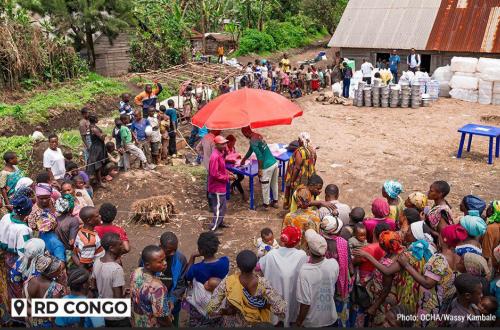 RDC : 6,6 millions de personnes ont bénéficié d'une assistance humanitaire (OCHA)