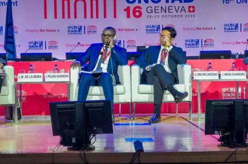 Genève : au Forum mondial sur les matières premières, Julien Paluku plaide pour la création de l’Organisation des Pays Producteurs et Exportateurs des Minerais Stratégiques