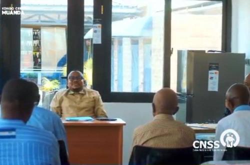 Muanda : le PCA de la CNSS en mission d’évaluation des services locaux