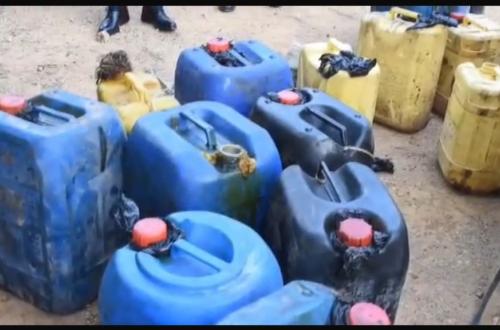 Nord-Kivu : fraude de l’or noir, 16 bidons remplis de cacao en partance pour l’Ouganda saisis par les services spécialisés