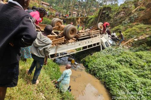 Nord-Kivu : trois morts et des blessés dans un accident de circulation à Butembo