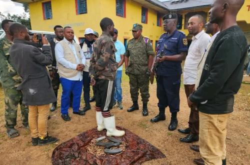 Nord-Kivu : 13 miliciens du groupe armé « Léopard » se rendent au programme P-DDRCS à Lubero