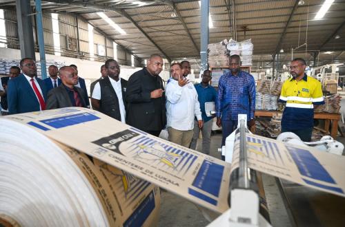 RDC : le FPI renforce son action de terrain pour consolider la relance industrielle