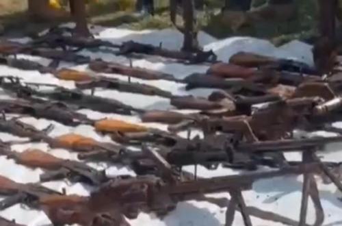 Ituri : un vaste stock d’armes démantelé à Djugu