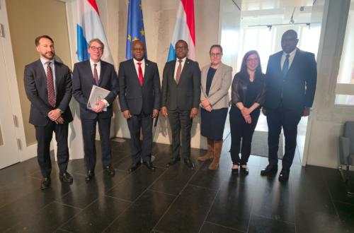 Élection à l'OIF : la RDC sollicite le soutien du Grand-Duché de Luxembourg à la candidature de J. Amato Lumumba