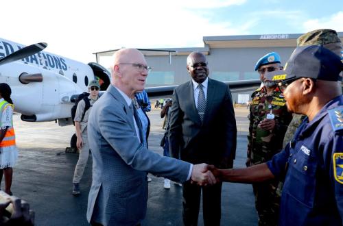 Est de la RDC : James Swan insiste sur le cessez-le-feu et la protection des civils au terme de sa mission