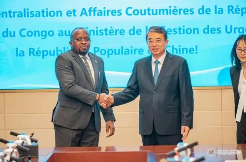 RDC–Chine : Kinshasa veut renforcer sa coopération avec Pékin dans la prévention et la gestion des catastrophes