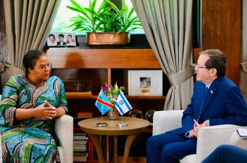 Jérusalem : Thérèse Kayikwamba et Isaac Herzog réaffirment leur volonté de renforcer les relations entre la RDC et Israël