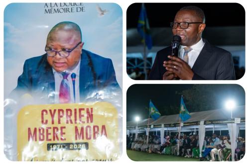 Kinshasa : Julien Paluku rend les derniers hommages à l’ancien Vice-Président national de son  parti politique BUREC
