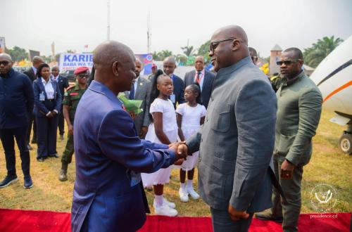 RDC : Félix Tshisekedi séjourne dans le Haut-Lomani pour une mission d’itinérance