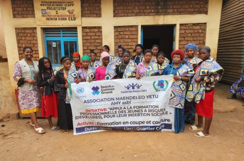 Bukavu : insertion sociale, AMY Asbl encadre 20 jeunes femmes en coupe couture