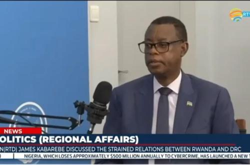 RDC–Rwanda : James Kabarebe affirme que Kigali n'est pas à l'origine de la détérioration des relations avec Kinshasa