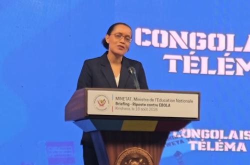 RDC : Raïssa Malu annonce des mesures pour protéger les élèves contre la maladie à virus Ebola pour rassurer une rentrée scolaire sécurisée