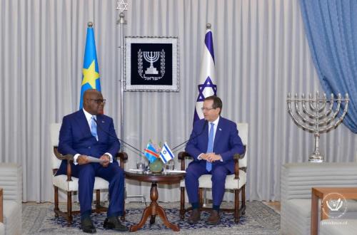 Jérusalem : vers la consolidation des relations diplomatiques et de coopération multisectorielle entre la RDC et l’Etat d’Israël