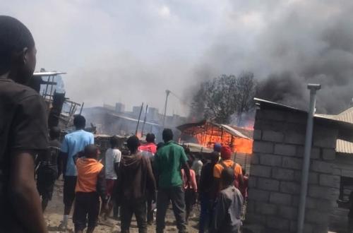 Goma : flambée des cas d'incendies, les structures citoyennes consternées