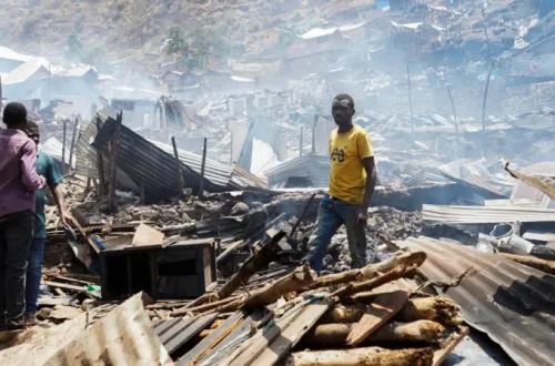 Bukavu : le complexe scolaire Élite de demain victime d'un incendie à Irambo