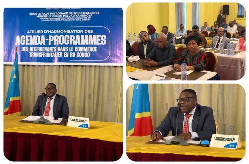RDC : clôture de l’atelier d’harmonisation des agendas programmes intervenants dans le commerce transfrontalier