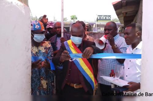 Lutte contre le choléra à Baraka : le Maire inaugure sept blocs de latrines publiques construits par MSF