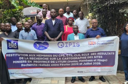 Ituri : adoption d’une feuille de route pour assainir la chaîne d’approvisionnement minière