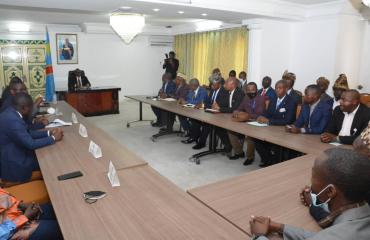 <p>ean-Michel Sama Lukonde a révélé l’essentiel de sa mission dans les provinces de l’Ituri et du Nord-Kivu</p>
