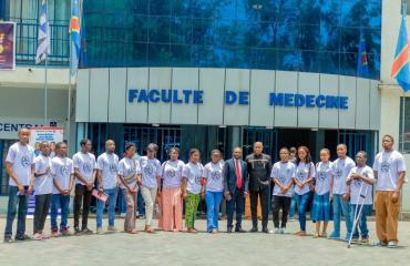 Éducation : Vingt lauréats de la bourse Jean-Paul Waitswalo prennent officiellement leur inscription à l'Université de Goma