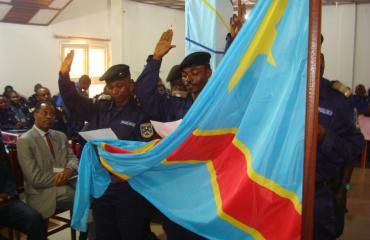 Nord-Kivu : 30 Officiers de la Police Judiciaire prêtent serment après trois mois de formation à Beni