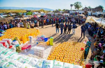 Guerre dans l’Est : le gouvernement assiste plus de 1 700 ménages déplacés au Tanganyika