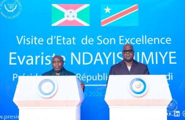 Ebola en RDC : Evariste Ndayishimiye plaide pour la non-fermerure des frontières à la RDC afin de faciliter l’entrée de l’aide internationale