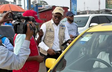 Kinshasa : lancement du contrôle des permis de conduire biométrique avec puce des conducteurs des engins roulants