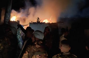 Ituri : un départ de feu maîtrisé avant qu’il ne vire au drame au site de déplacés de Djangi