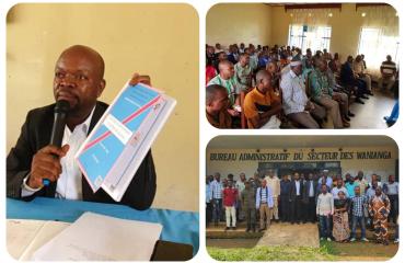 Mobilisation du désenclavement de Walikale : Dr Akilimali Descartes explique sa vision à la notabilité locale